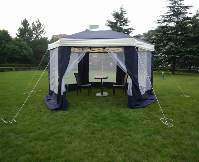 Folding gazebo