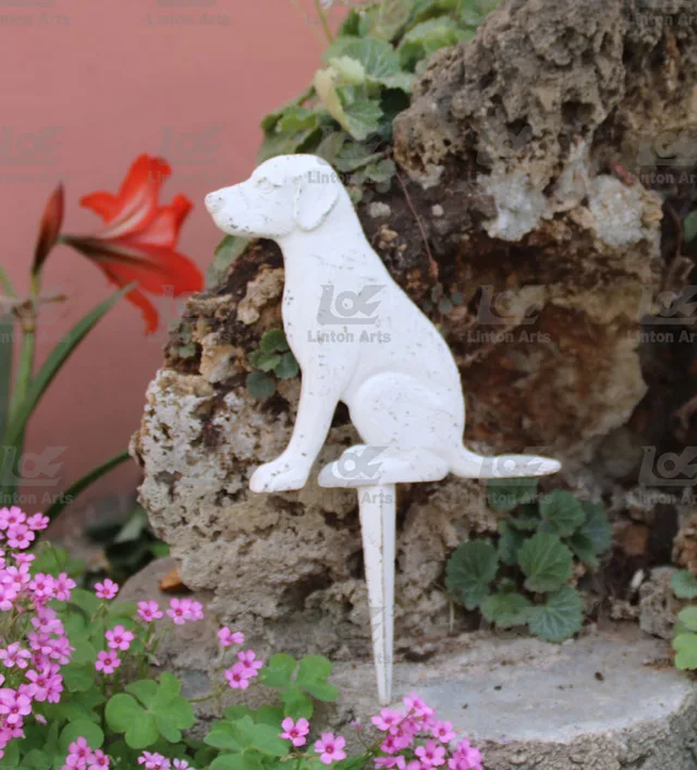 Cast iron garden stick