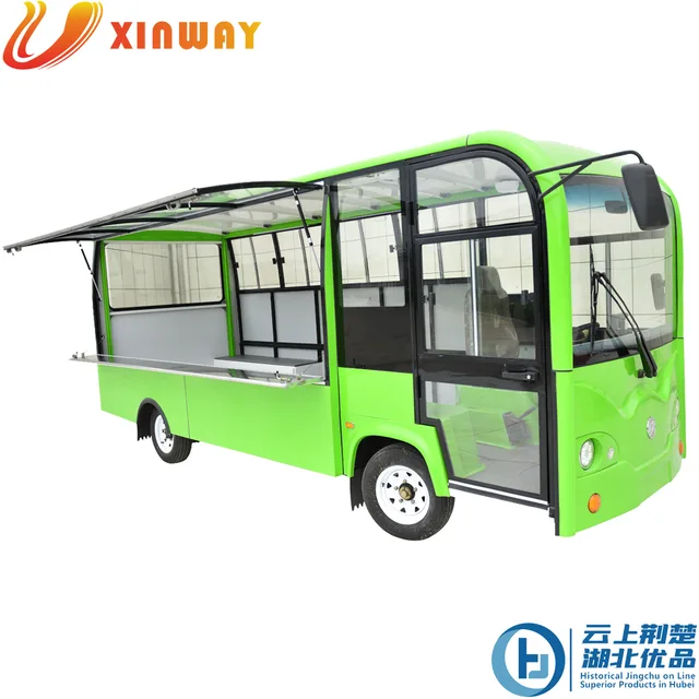 5.3 meter Electric food vending truck for sale