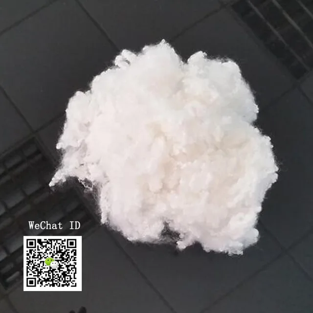 Recycled 15D*32MM HCS polyester staple fiber