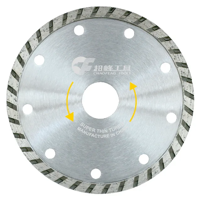 Diamond turbo saw blade