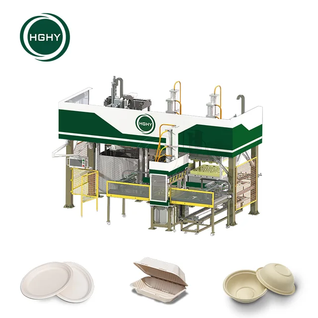 HGHY Pulp Molding Auto Servo Arm Tableware Smart Machine