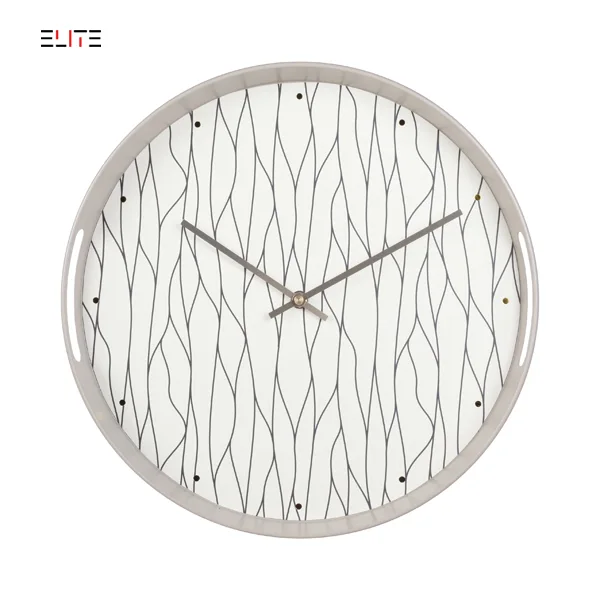 Metal wall clock