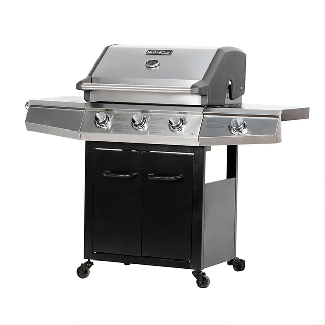 3+1 burner gas grill