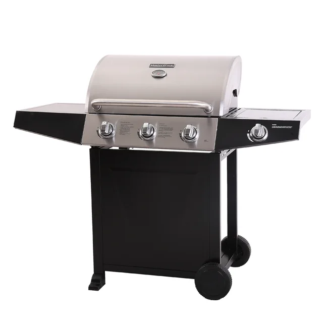 3+1 burner gas grill