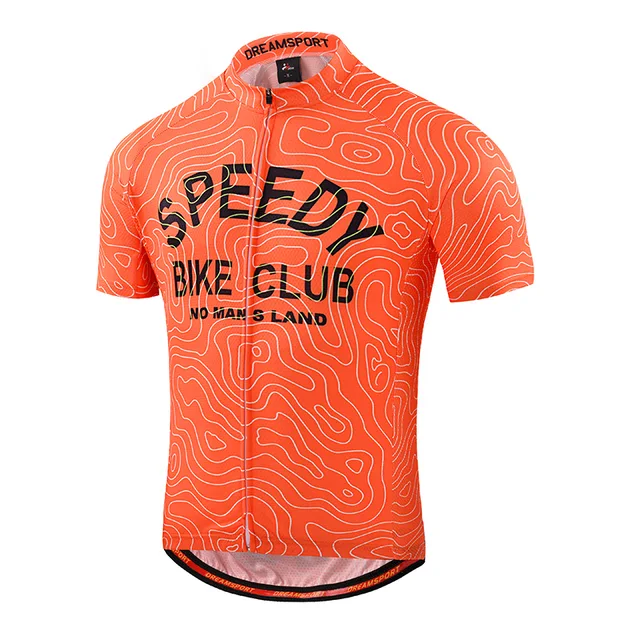 Professional custom design printing short sleeve sublimated cycling jersey