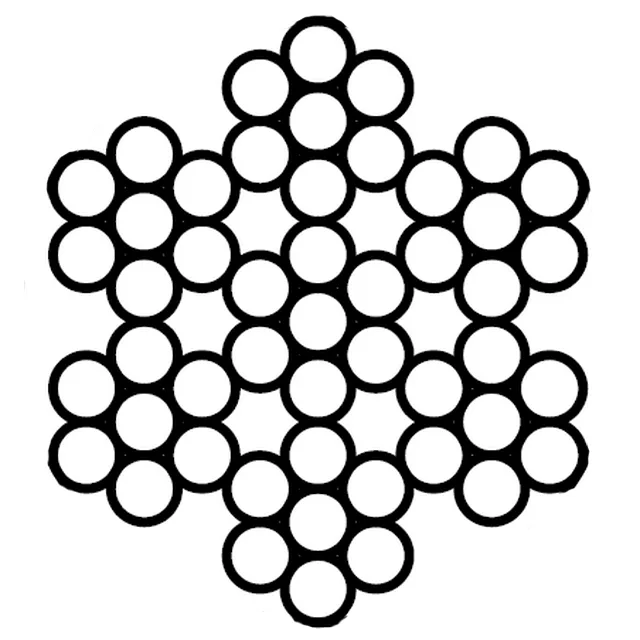 7X7 Stainless steel wire rope