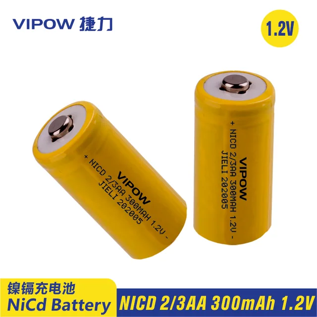 NI-CD 2/3AA 300mAh