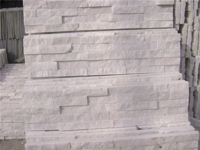 White Quartzite Culture Stone