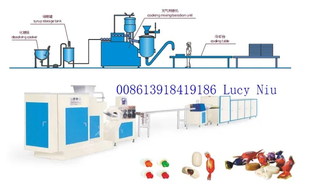 Toffee candy machine