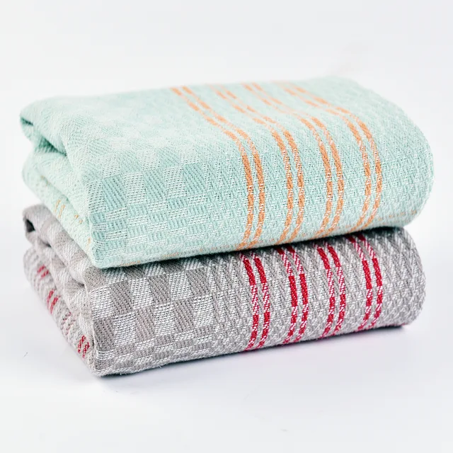 100% Cotton Plain Reactive Printed Kitchen Towels