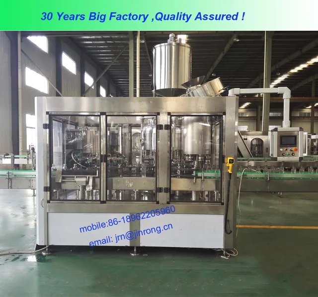 Glass bottle twist off cap filling machine
