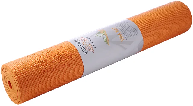 Emboss yoga mat, customized Logo, PVC foaming, Waterproof For Women
