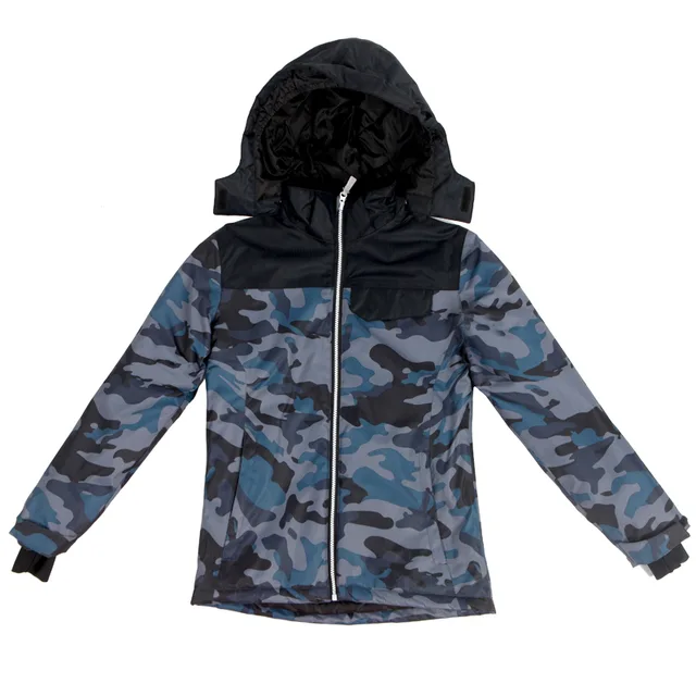 Camo kids winter jacket