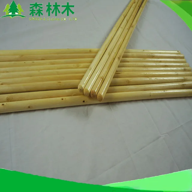 Wooden mop handles
