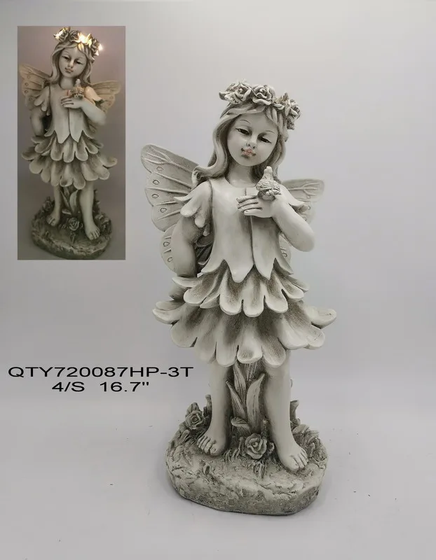 Garden fairy with LED