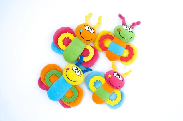 Teether butterfly