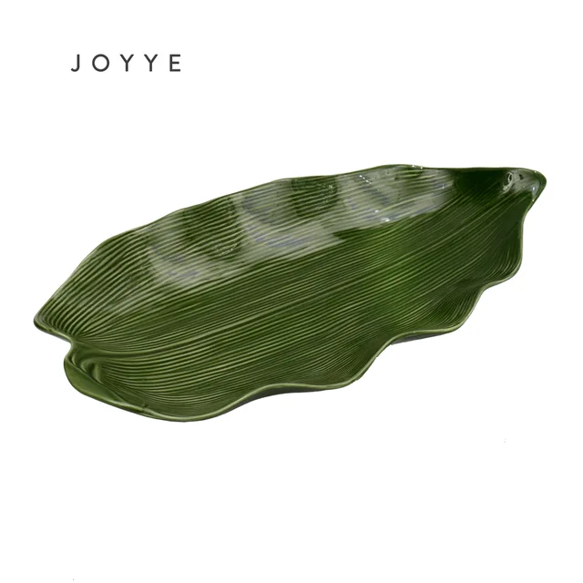 Green Leaf Plate