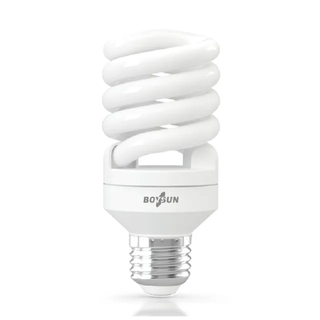 Spiral energy-saving lamps