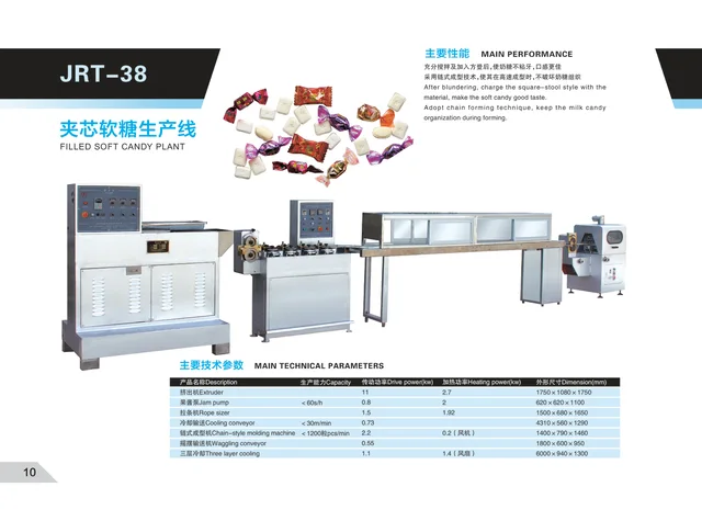 Jrt-38 Filled Soft Candy Plant