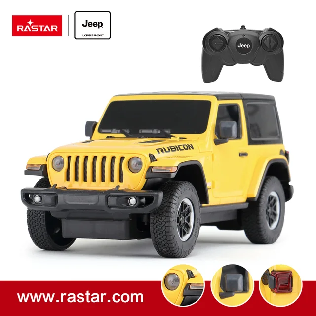 RASTAR R/C 1:24 JEEP Wrangler JL License Remote Control RC Car