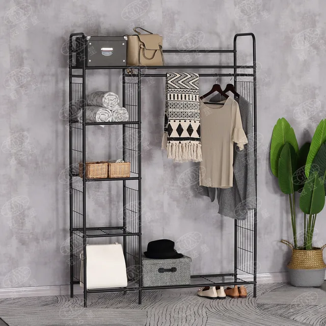 Garment Rack,Two Modular Wardrobe,Organizer closet,Wardrobe with shelves