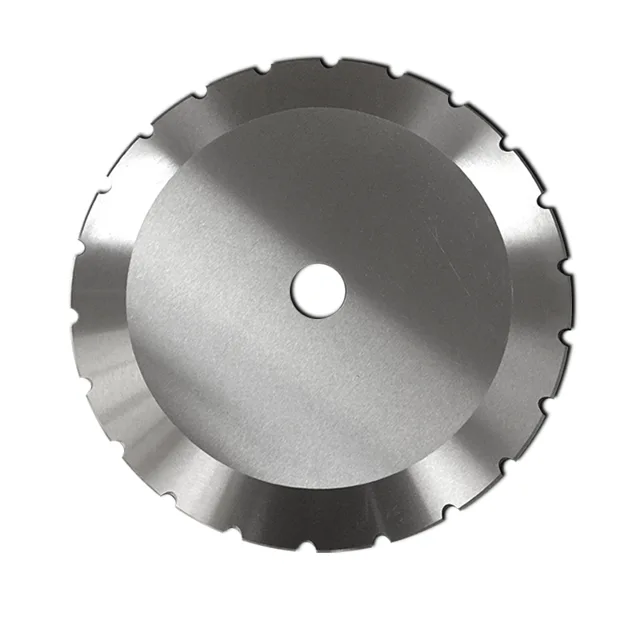 Fish processing machine cutting knife blade