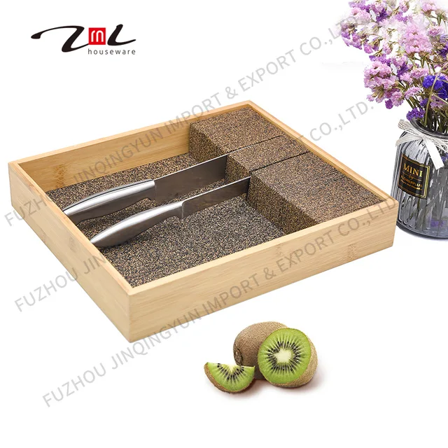 Bamboo Knife Holder