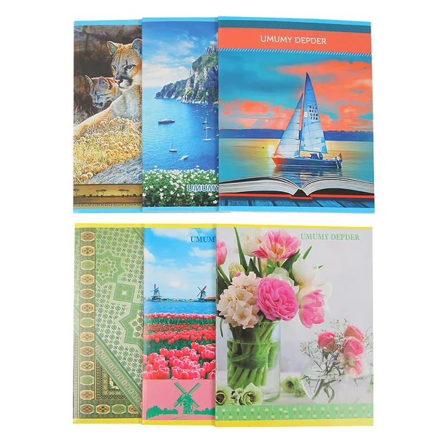 Russia market personalised notebook
