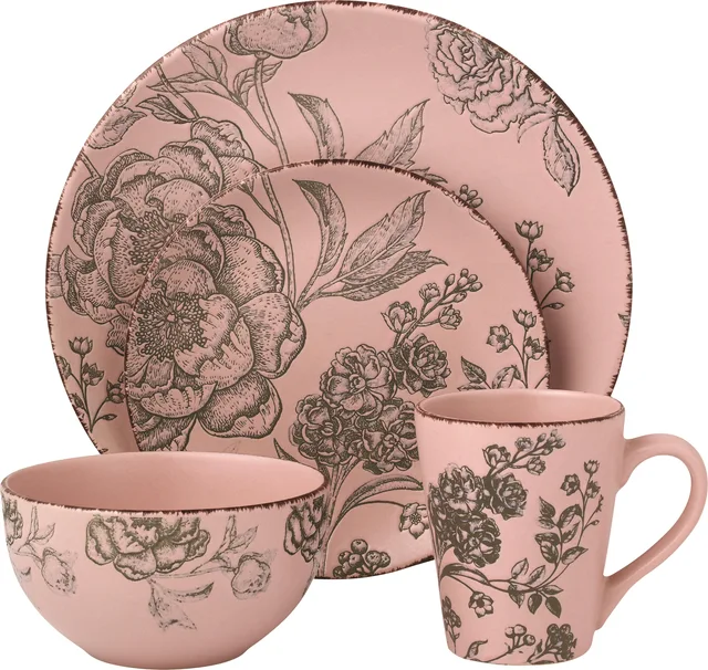 Stoneware Under Glaze Dinner Set