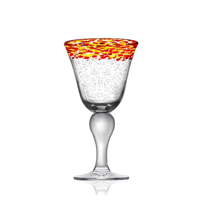 Bubble White Wine Glasses