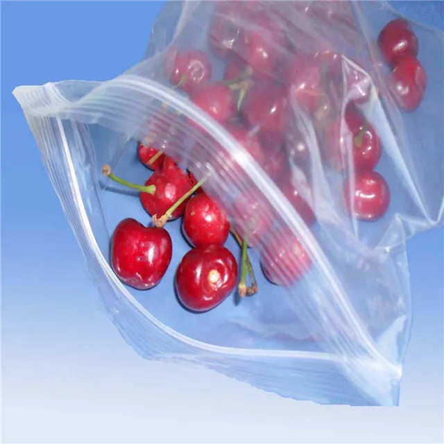 PE Plastic Food Package Zipper Bag
