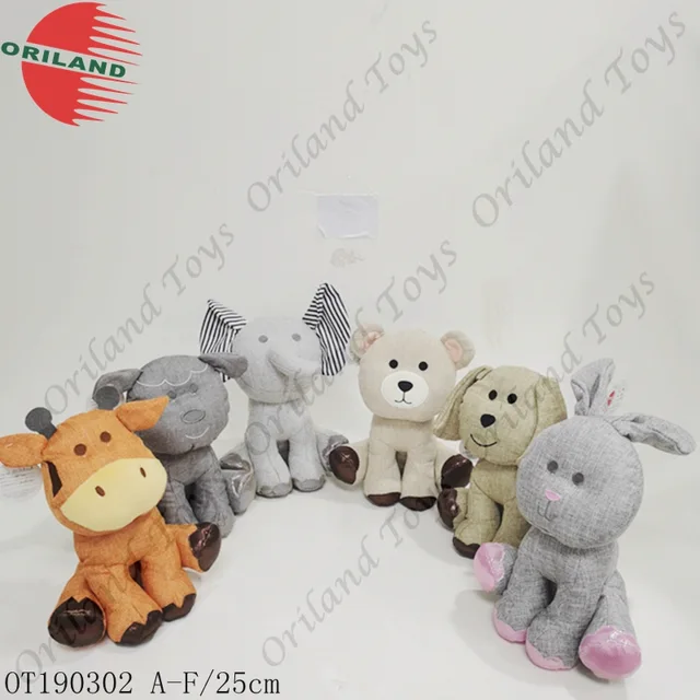 Oriland fabric toy soft animal wholesale manufacturer custom made kids toys stuffed