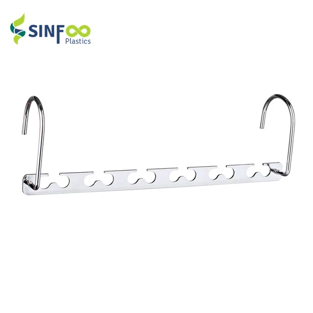 MH001M Metal Magic Foldable Clothes Cascading Wonder Hanger