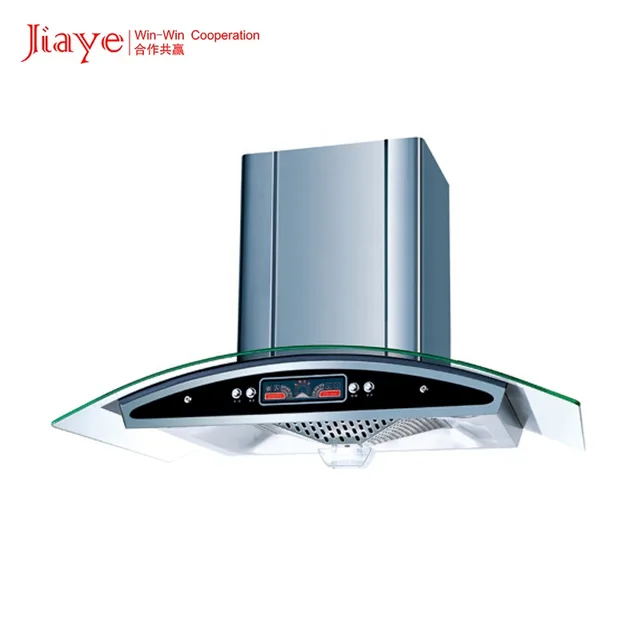 Curve range hood