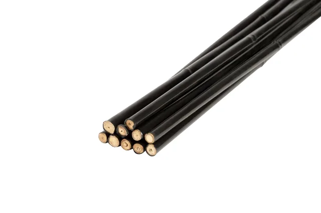 PVC Coated Bambmoo Canes Without Pointed End
