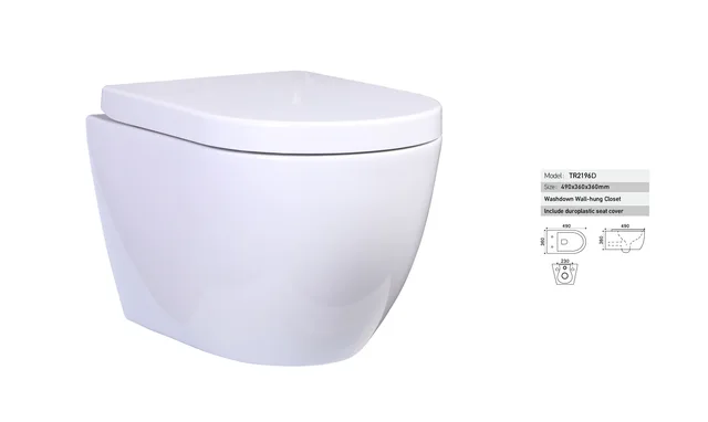 Wall-hung toilet(TR2196D)