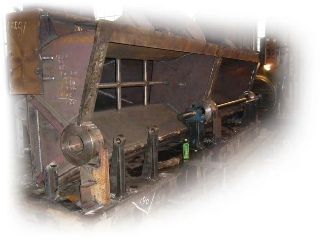 OEM Customized Dredging Equipment Drag Head Metal Fabrication