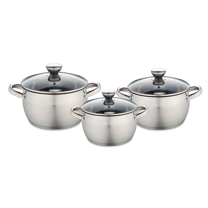 Stainless steel cookware set