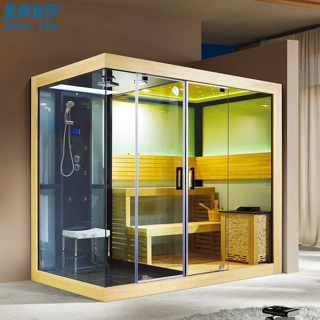 Computerized Shower and Dry Sauna Room (M-6032)
