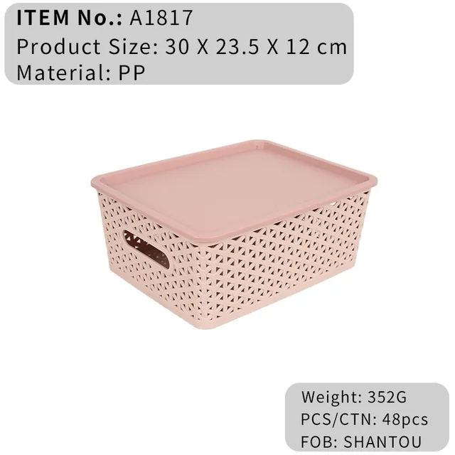 1817 Basket with lid
