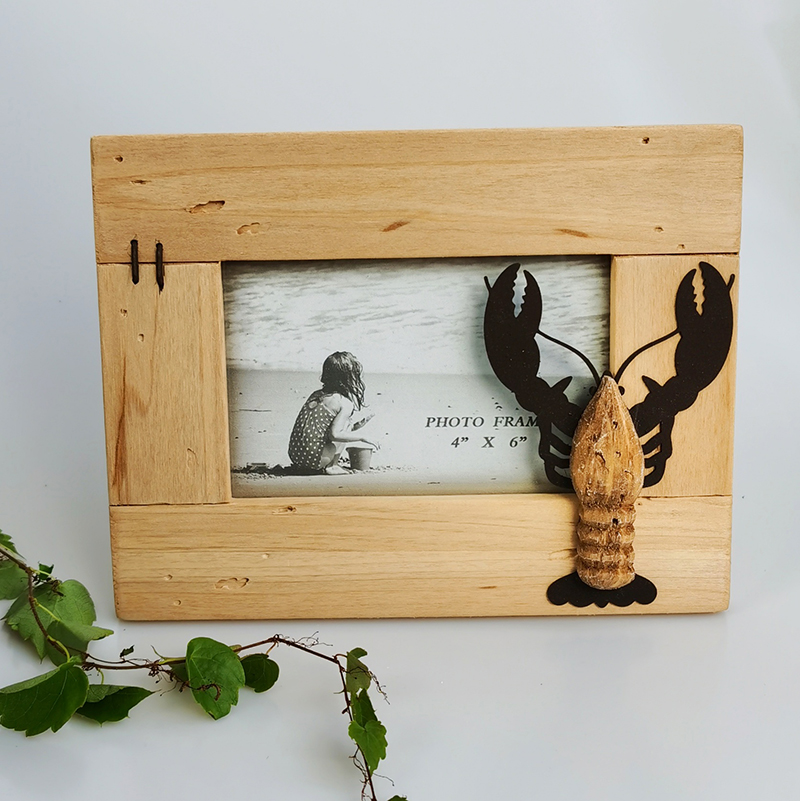 Wooden photo frame