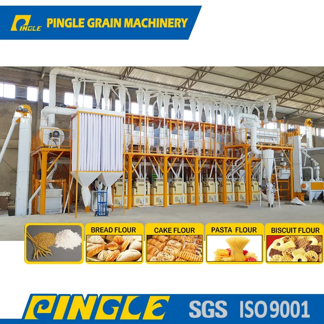 Compact Structure Wheat Flour Mill