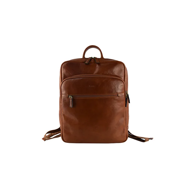 Genuine leather backpack