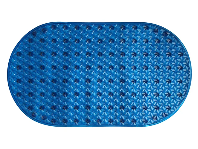 Tri weave bath mat