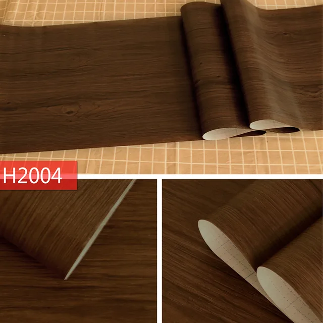 Vinyl adhesive film-wooden design