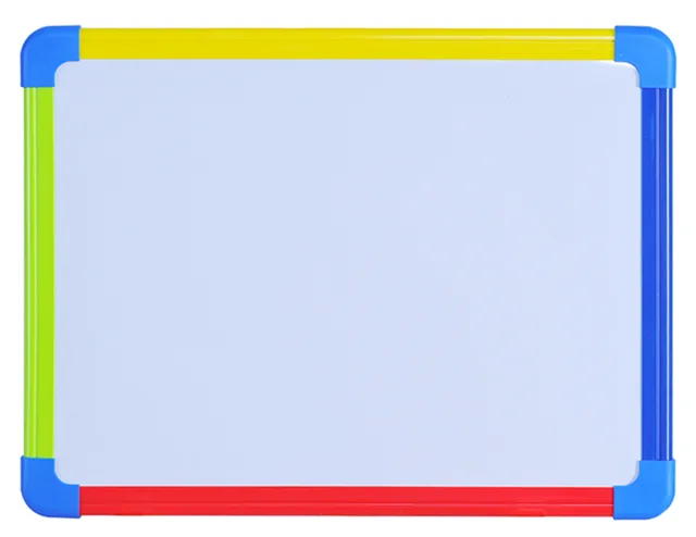 Plastic frame white board