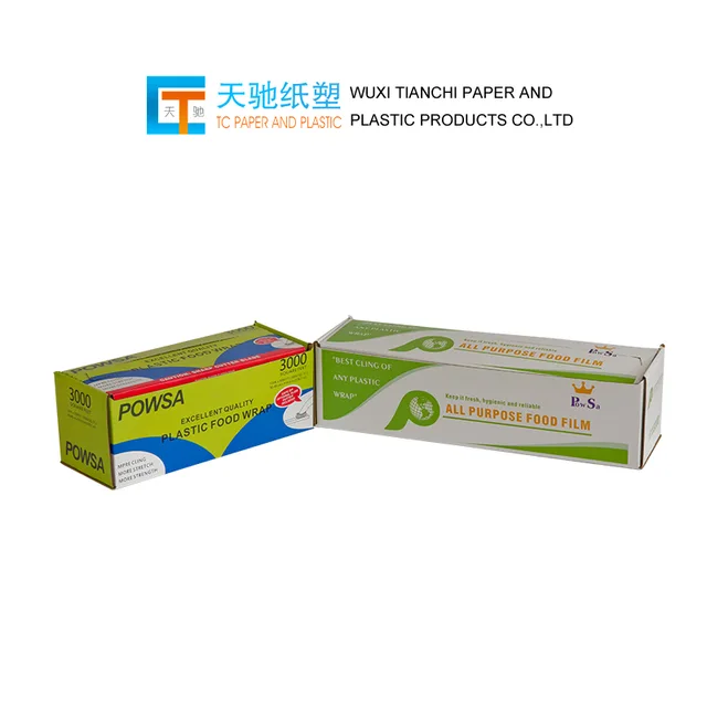 PVC Cling Film With Box Safe Cutter Household