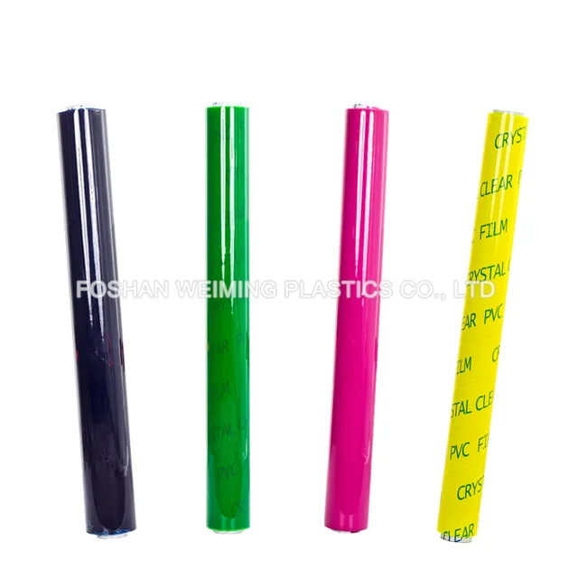 Clear PVC Film With Color