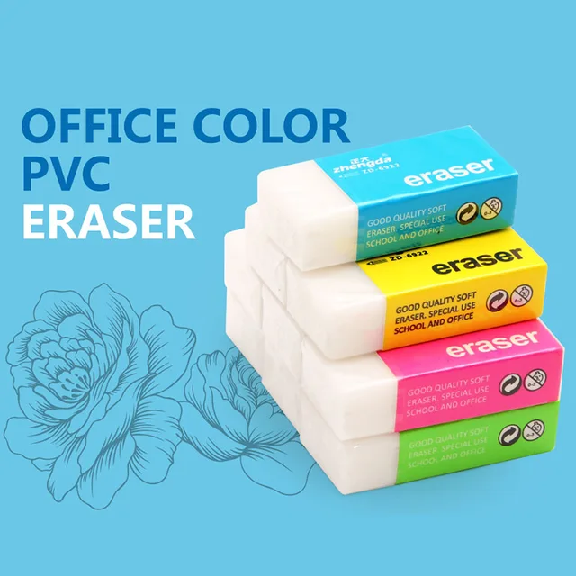 ZD-6922 high-quality PVC office eraser